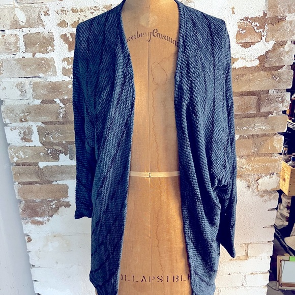 Velvet Open Cardigan - Picture 1 of 3